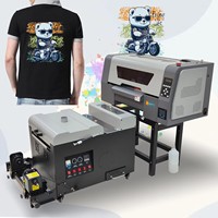 Nouvelle imprimante jet d'encre DTF A3 - Tête d'impression XP600 6 couleurs pour transfert thermique sur T-shirt, ensemble de machine d'impression directe sur film, garantie de 3 ans