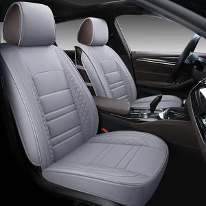 Juego completo de fundas universales de cuero de PVC para asiento de coche con cojín para asiento de coche Accesorio interior Premium - Product Image 3