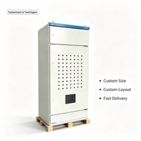 Armoire de distribution basse tension GGD / Boîtier modulaire en acier laminé à froid IP55 1,2 mm, assemblage personnalisé OEM avec couleur RAL sur mesure
