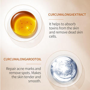 Soins de la peau pour le visage, marque privée OEM/ODM SAUVASINE, vegan, naturel, à la glycérine et au curcuma, anti-âge, hydratant, éclaircissant - Product Image 5