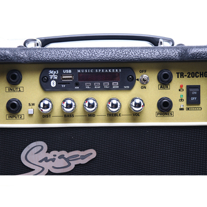 Amplificateur de <span class=keywords><strong>guitare</strong></span> portable <span class=keywords><strong>sans</strong></span> <span class=keywords><strong>fil</strong></span> rechargeable, mini-boîte à son pour <span class=keywords><strong>guitare</strong></span> folk et électrique, idéal pour la performance en extérieur - Product Image 6