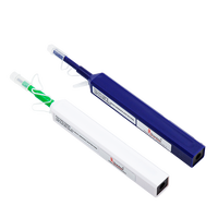 Grandway recommande le stylo de nettoyage à un clic pour fibre optique pour SC FC ST 2,5 mm, LC MU FTTH 1,25 mm, 800 nettoyages à un clic LC/MU