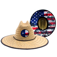 Striped Too Ladies Lifeguard Madagascar Casquette de camionneur vide Fan Pie Led Leopard Chapeaux de paille mexicains Chapeau de sauveteur imprimé