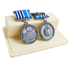 Medallas de Competición Deportiva Personalizadas de Fábrica (Incluye Cintas), Medallas de Aleación de Zinc de Alta Calidad, Premios para Eventos, Medallas con Relieve 3D - Product Image 1