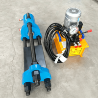 Presse hydraulique portable pour goupilles de chenilles et outil de démontage pour l'entretien des chaînes de chenilles d'excavateur
