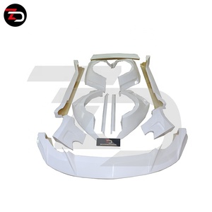 Mới nhất phong cách rộng CD <span class=keywords><strong>body</strong></span> <span class=keywords><strong>Kit</strong></span> cho <span class=keywords><strong>Mustang</strong></span> với bên váy Fender Pháo Sáng thân cây Spoiler phía trước Bumper Lip - Product Image 2