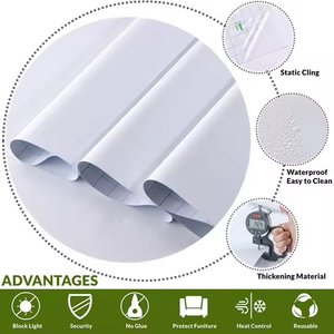 Pellicola Decorativa per Vetri Privacy Oscurante Statica per Camera da Letto e Ufficio - Product Image 3