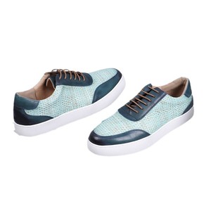 Zapatos Náuticos de Hombre de Cuero Genuino con Cordones, Colores Mixtos, Punta Redonda, Transpirables, para Todas las Estaciones, Suela de Goma, Entresuela de EVA - Product Image 5
