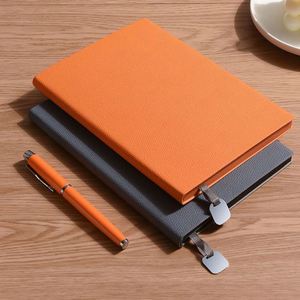 สมุดโน้ตปกแข็งแบบปรับแต่งได้ ขนาด A6/A5 ปกหนัง PU พกพาสะดวก สมุดบันทึกแบบมีเส้นบรรทัด สมุดภาพ สมุดจดบันทึก เครื่องเขียน - Product Image 1