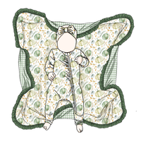 Desain baru Funtion kustom piyama lucu dengan selimut bayi reversibel dan bayi Convertible tidur
