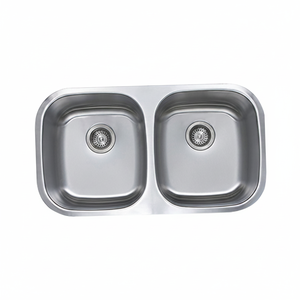 [BAEKJO] Évier européen BD820 en acier inoxydable épais avec double bac profond pour un flux de travail efficace en cuisine - Product Image 2