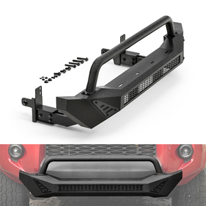 Kit de Protección de Parachoques Delantero con Revestimiento de Polvo de Acero Q235 BEVINSEE para <span class=keywords><strong>Toyota</strong></span> <span class=keywords><strong>4Runner</strong></span> 2014-2024 2022 <span class=keywords><strong>2023</strong></span> Todoterreno <span class=keywords><strong>4x4</strong></span> Mejora Off-Road - Product Image 1