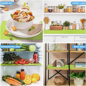 Tapete Verde Lima Antideslizante <span class=keywords><strong>para</strong></span> Estantes, Armarios, Cajones, <span class=keywords><strong>Papel</strong></span> de Forro <span class=keywords><strong>para</strong></span> Cocina, Tapete <span class=keywords><strong>para</strong></span> Mesa, Tapete <span class=keywords><strong>para</strong></span> Caja de Herramientas, Muestra Gratis - Product Image 4