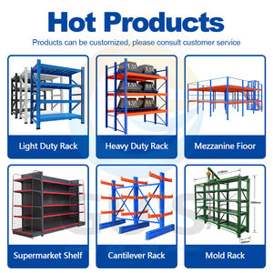 رف معدني رف تخزين صلب أرفف البليت رفوف مستودع Estanterias - Product Image 6