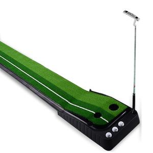 Golf Putting <span class=keywords><strong>Green</strong></span> con Auto Ball Return Golf Practice Mat Training Aid - Product Image 2