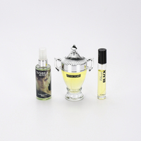 Vente en gros de parfums pour hommes de marque originale 100 ml, Cologne fraîche, ensemble de voyage en trois pièces