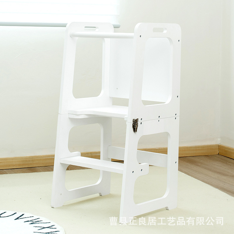 Multifunctional Montessori Learning Tower [White]
