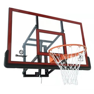 Aro de baloncesto de acero para montar en la pared, altura ajustable, para entrenamiento en interiores y uso infantil. - Product Image 2