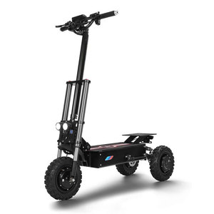 Scooter à 3 roues, tricycle, scooter tout-terrain robuste de 11 pouces, capacité de charge de 150 kg, scooter puissant pour adultes - Product Image 1