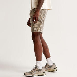 Nouveau design 2024 Short cargo camouflage imprimé 100% Coton Multi-poches Coupe droite - Product Image 4