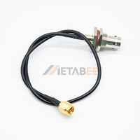 Câble coaxial RG174, adaptateur SMA mâle vers BNC femelle, 30 cm
