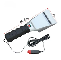 Grattoir à glace en plastique chauffant automatique ABS souple
