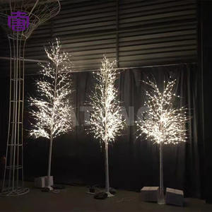 Luz LED de Abedul de Estilo Natural, IP65 Impermeable, para Decoración de Iluminación Navideña y Festiva en Exteriores - Product Image 4