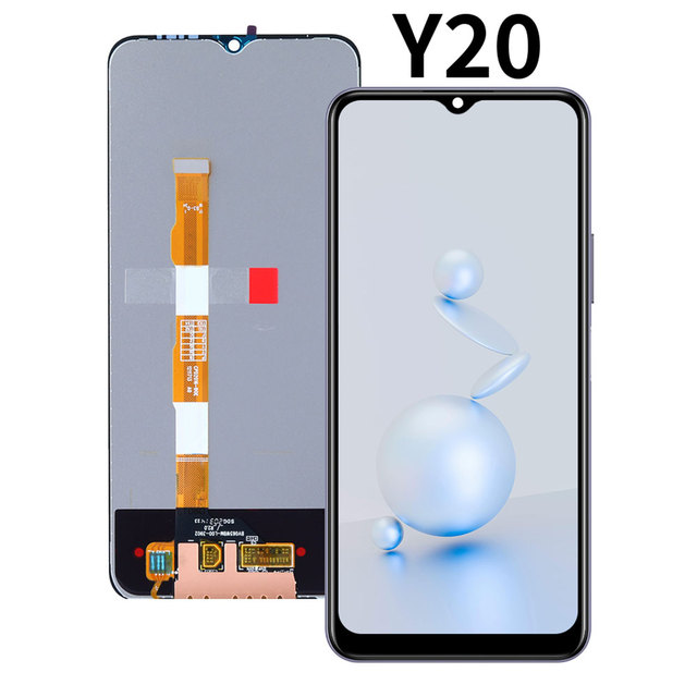 Wholesale for Vivo Y20 Original Full Touch LCD Display Screen Mobile Phone Body Frame Parts for Vivo Y20i Normal Screen Part