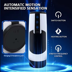 STELLAR PATH TY-260509-25 Machine de masturbation masculine, vagin artificiel, grandes pompes, jouet sexuel en TPE+ABS, masturbateur rétractable à succion - Product Image 2