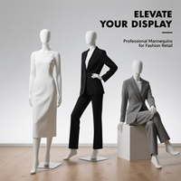 Maniquíes de Cuerpo Completo de Fibra de Vidrio para Hombre y Mujer en Varias Poses de la Fábrica Yihe para Venta al por Mayor y Menor en Exhibidores de Boutique