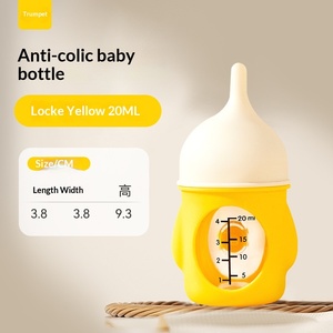 ขวดนมสัตว์เลี้ยงแบบพกพา ผลิตจากซิลิโคนและพีซี ป้องกันการสำลัก สำหรับลูกสุนัขและลูกแมวแรก<span class=keywords><strong>เกิด</strong></span> พร้อมมาตรวัดปริมาณ<span class=keywords><strong>นม</strong></span> - Product Image 4