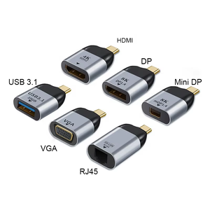 Xput 1080P 60Hz Adapter USB-C Loại C USB Loại C Nam Để <span class=keywords><strong>VGA</strong></span> Nữ Chuyển Đổi Adapter Đối <span class=keywords><strong>Macbook</strong></span> <span class=keywords><strong>Pro</strong></span> - Product Image 6