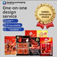 Sachets d'emballage refermables à fond plat pour chewing-gum, aliments en conserve, assaisonnements, base de fondue, emballage alimentaire personnalisé avec fermeture éclair
