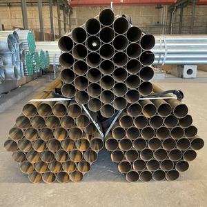 Tubo de Aço MS Soldado Laminado a Quente ERW de 4 e <span class=keywords><strong>6</strong></span> Polegadas para Construção Estrutural Padrão ASTM - Product Image 3