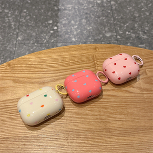 Étui pour écouteurs Apple Airpods 1 2 3 4 Pro avec impression de cœur girly brillant, étui de protection pour écouteurs sans fil, boîte de charge pour Airpods Pro 3 - Product Image 6