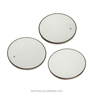 Siêu âm pzt 5 gốm đầu dò đĩa 0.5mm dày 5mm đường kính 4 <span class=keywords><strong>Mhz</strong></span> 4000 KHz Tần số máy phát điện gốm sứ - Product Image 2