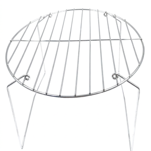 Restaurant 304 Stainless Steel Square Hole Welded BBQ Wire <b>Mesh</b> <b>Grill</b> Net 295mm Heat Resistant Corrosion Resistant Commercial - Product Image 1