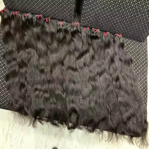 100% extensions de cheveux Remy vierges indiens bruts faisceaux de cheveux bouclés profonds 28-40 pouces Double trame en vrac de qualité cheveux humains - Product Image 5