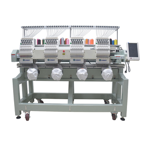 Disen เครื่องปักแบน4หัวด้วยคอมพิวเตอร์, 1200รอบต่อนาทีห่วงแม่เหล็กใหม่ใช้ในบ้าน LK-MTPA-1204 - Product Image 1