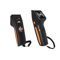 Lecteur de codes-barres RFID de type pistolet ABS haute performance avec fréquence 860-960 MHz, protocole ISO 18000-6C, distance de lecture de 0-2,5 m