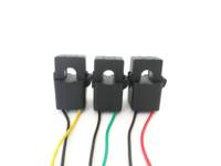 Transformador de corriente de núcleo dividido de plástico monofásico Kehui KHCT97 100A-400A AC CT pinza amperimétrica