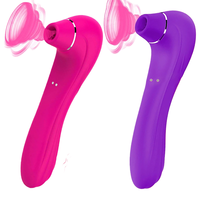 Saugvibrator Klitoris-Sauger Frauen Nippel-Dildo G-Punkt-Vibratoren Rosen-Spielzeug Hochwertig Mehrfache Vibration Erwachsenenspielzeug