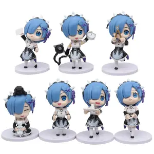 Re:Life In A Different World From Zero Rem Ram Decoration Figurine PVC Model Cartoon Action Figure Toys
