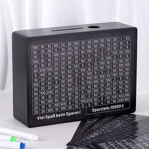 <span class=keywords><strong>Hucha</strong></span> de madera personalizada de alta calidad <span class=keywords><strong>hucha</strong></span> <span class=keywords><strong>para</strong></span> dólar euro libra ahorro decoración del hogar almacenamiento de monedas con número - Product Image 2