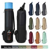 Tas Penyimpanan Matras Yoga Neoprena Wanita Model Tali Serut, Grosir Custom, Portabel untuk Penggunaan di Gym, Rumah, Luar Ruangan, dan Studio Yoga