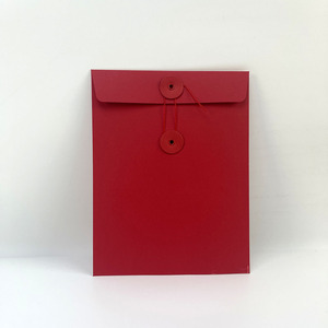 Enveloppes en papier kraft avec fermeture à cordon, sacs organisateurs multicolores pour cartes-cadeaux et documents - Product Image 3