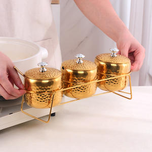 Recipiente para condimentos de cocina, azucarero, <span class=keywords><strong>sal</strong></span>, pimienta, recipientes, tarro de especias de acero inoxidable, estante para condimentos, botella de <span class=keywords><strong>sal</strong></span> de azúcar - Product Image 5