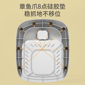 Supporto <span class=keywords><strong>per</strong></span> il bagnetto del bambino a forma di anatra con altezza regolabile <span class=keywords><strong>per</strong></span> neonati <span class=keywords><strong>da</strong></span> 0 a 12 mesi, in materiale ABS, <span class=keywords><strong>ausilio</strong></span> <span class=keywords><strong>per</strong></span> <span class=keywords><strong>vasca</strong></span> e doccia - Product Image 4