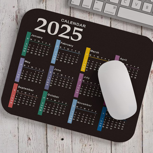 2025 Essential Office Mouse <strong>Pad</strong> Customizable Mouse <strong>Pad</strong> <strong>Calendar</strong> <strong>Desk</strong> Accessory 3mm Thick Made Rubber <strong>Calendar</strong> Style Printed - Product Image 6
