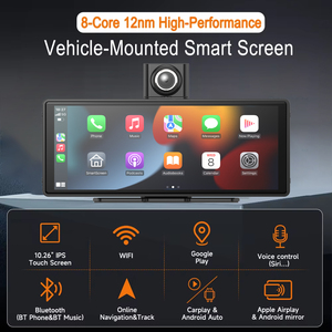 Pantalla Inteligente para Vehículo de 10.26'' con 8 Núcleos y 12nm de Alto Rendimiento, Portátil, con Carplay y Android Auto, 180° °   Lente Giratoria ZC19-DZ - Product Image 2